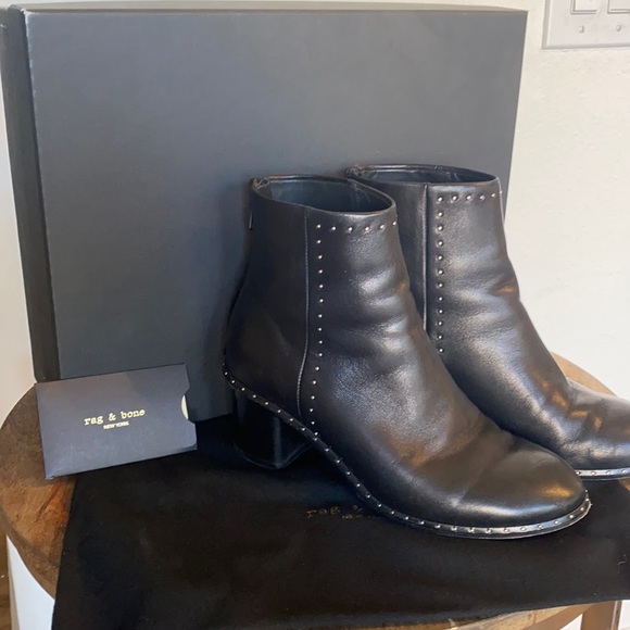 rag & bone Shoes - Rag & Bone Willow Stud Boots
